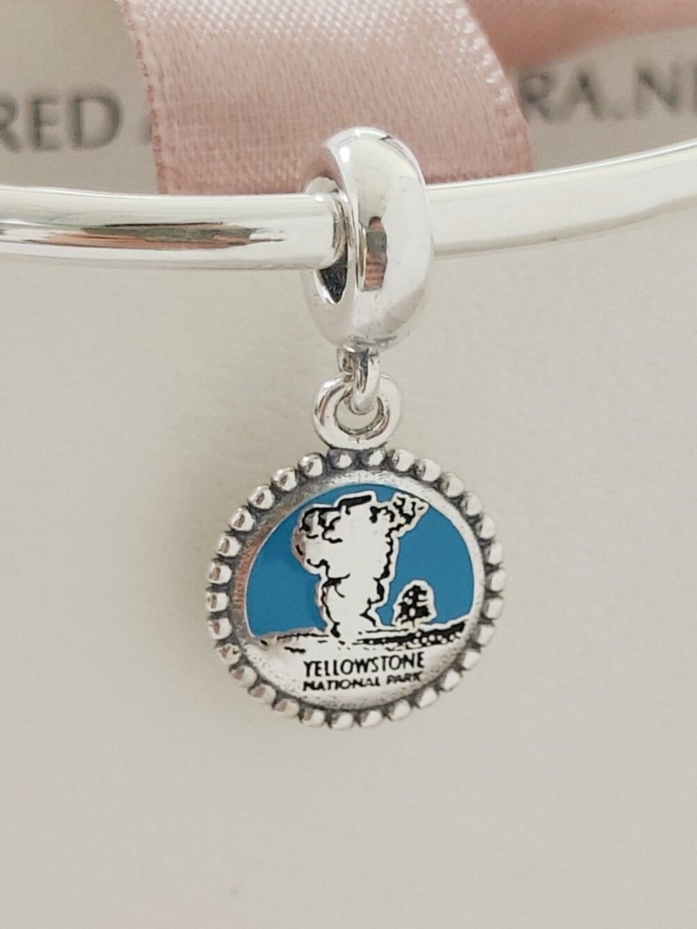 Pandora Yellowstone Old Faithful Geyser Unforgettable Moment Dangle Charm